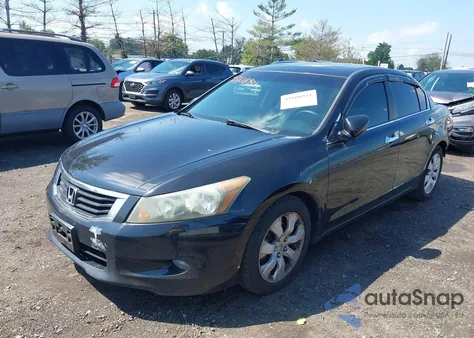 2010 Honda Accord 3.5 Ex-L из США, поврежденный, VIN 5KBCP3F83AB003096